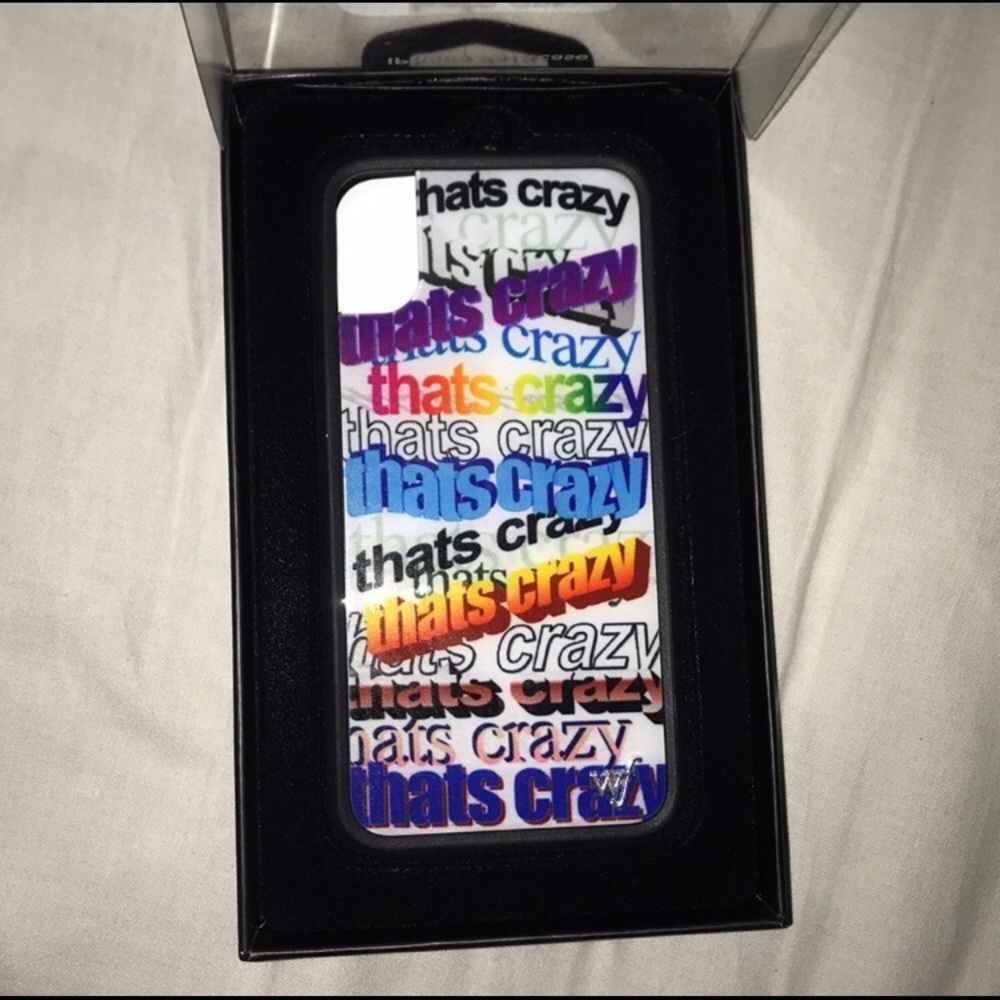 wild flower “that’s crazy” case